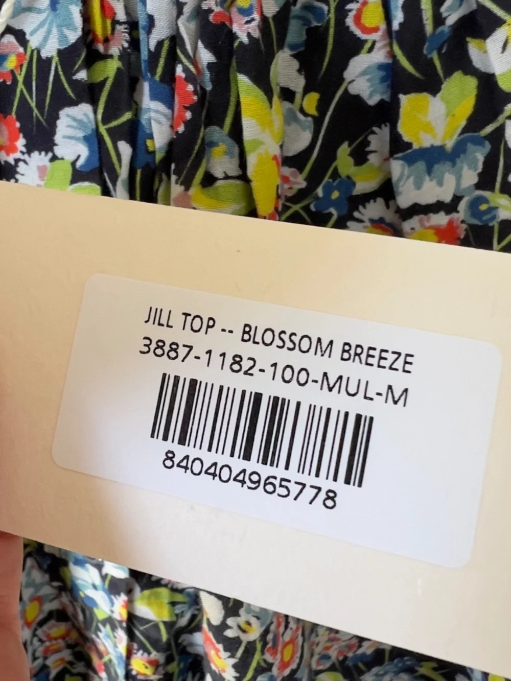 Doen Jill Top Blouse in Blossom Breeze